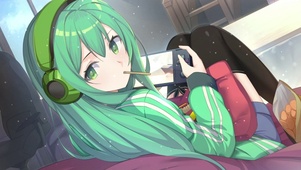 休闲女孩