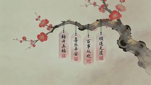 红梅吊牌