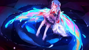 水中女孩