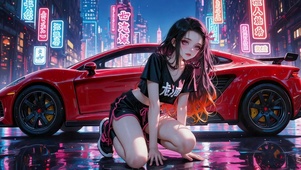 霓虹超跑美少女祢豆子