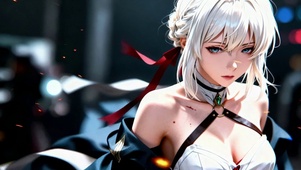 都市暗域薇尔莉特白发萝莉