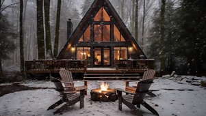 风雪小屋