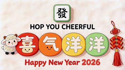 喜气洋洋