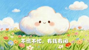 不慌不忙 有钱有闲