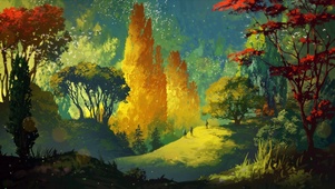 秋景如画