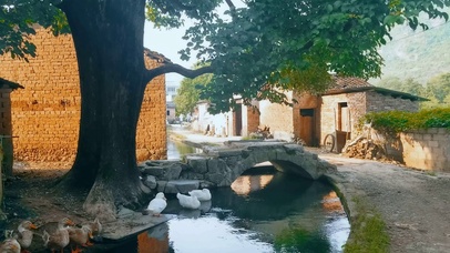 乡村小桥流水