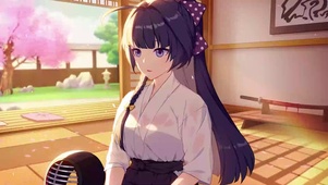 和服美少女