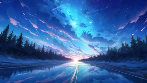 唯美星空美景