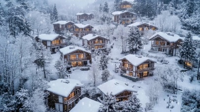 唯美的雪乡风景