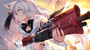 枪击少女