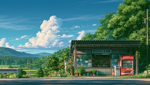 动漫风景4K