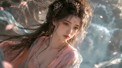 古风仙气飘逸美人