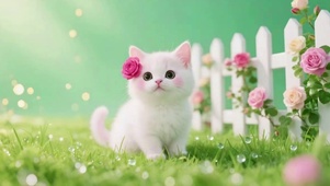 可爱的猫咪