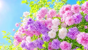 百花争艳