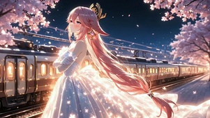 八重神子丨樱夜赴约丨