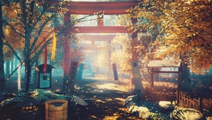 4K落叶神社