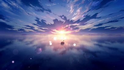 唯美治愈天空之境