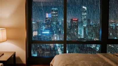 【雨景】都市夜雨