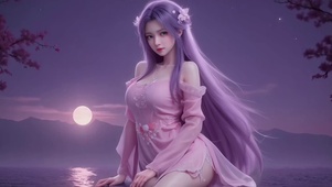 月下女神