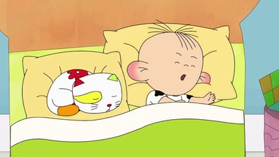 大耳朵图图睡觉