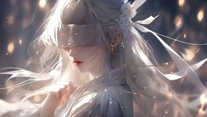 白纱遮面