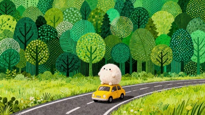 森系毛绒绒团子出游