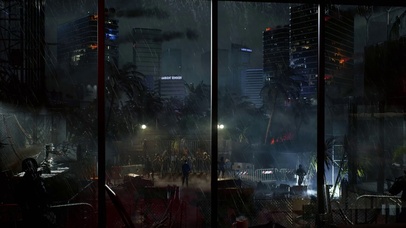 暴雨天丧尸围城