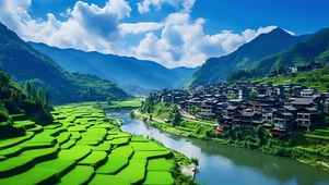 古镇美景