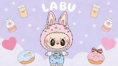 labubu丑萌小可爱