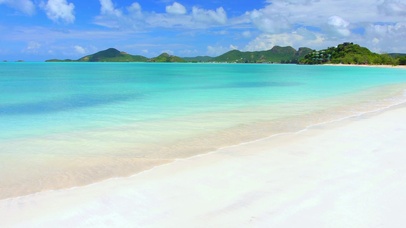 治愈蓝天大海 4K