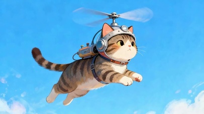 空中猫咪