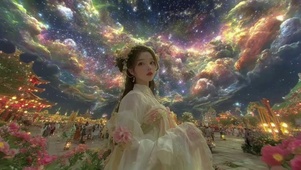 梦中汉服美少女清纯治愈