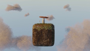 漂浮的蘑菇
