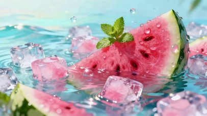 夏日清凉西瓜