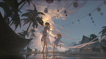 落日海边的歌声