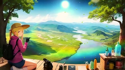 4k 夏日郊游么么茶