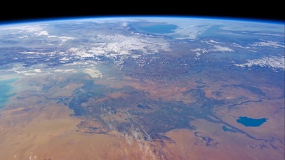 上帝视角看地球