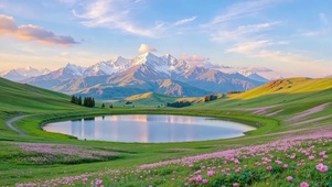 山湖花境