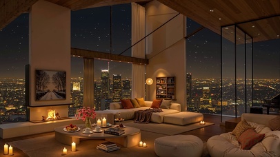 唯美璀璨城市夜