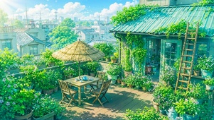 治愈绿植阳台