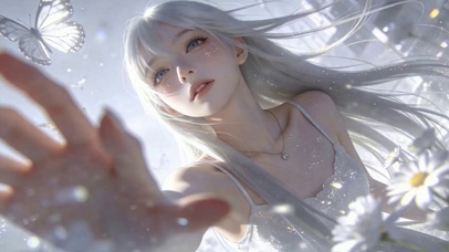 白发女孩