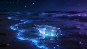 发光漂流瓶