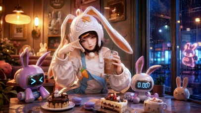 兔兔甜屋少女