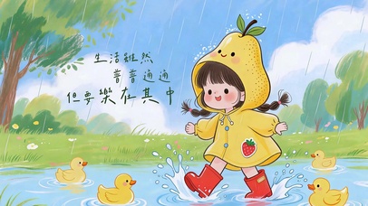 雨里寻欢 乐在寻常