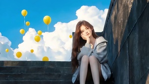 阳光清纯少女