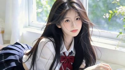 清纯校园学姐