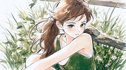 所遇皆美好 治愈少女