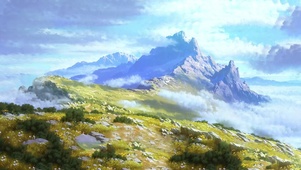 神秘的高原