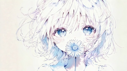 白花少女