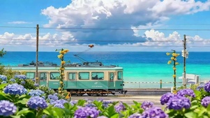 海边电车